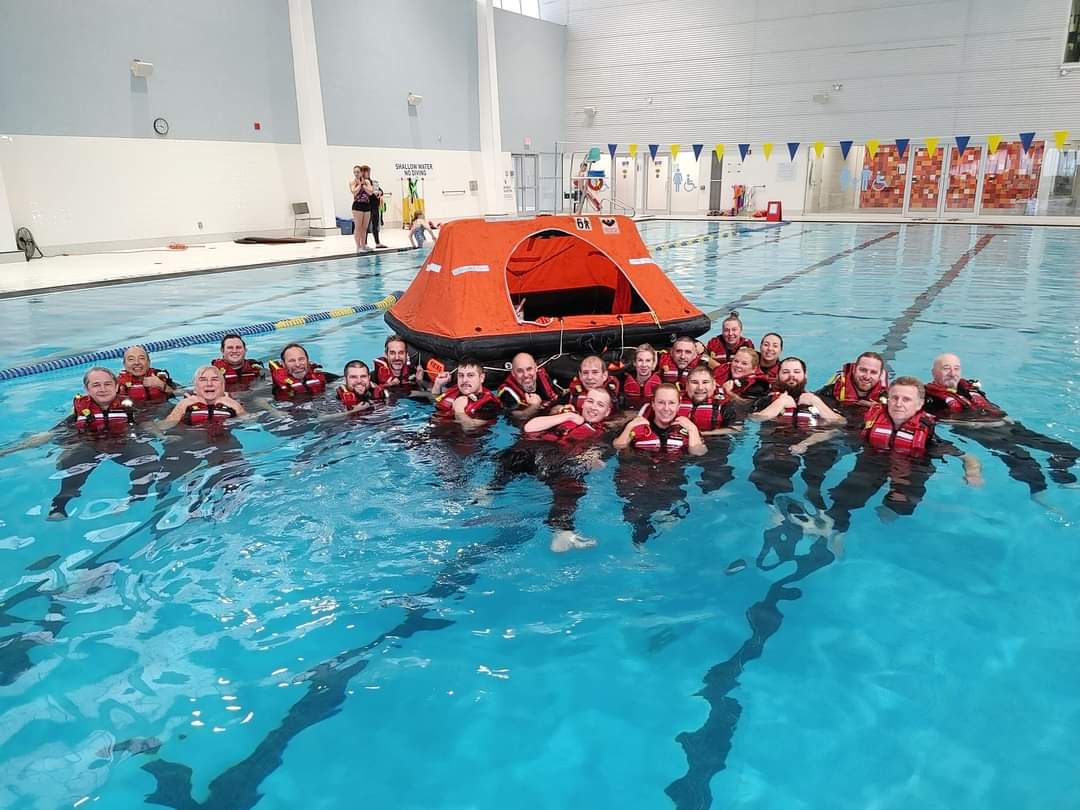 Conducting Sea Survival Training in Off Season